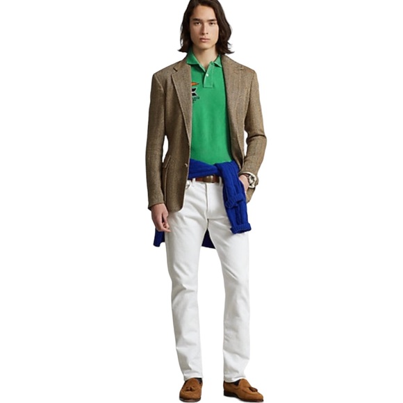 Polo Ralph Lauren Classic Fit Big Pony Mesh Polo Shirt NWT Green Men’s X-Large - Picture 2 of 9